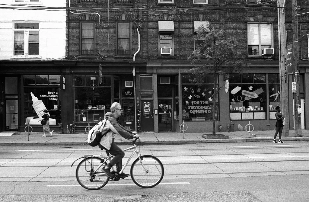 Commuting by Bike on Queen June 2026