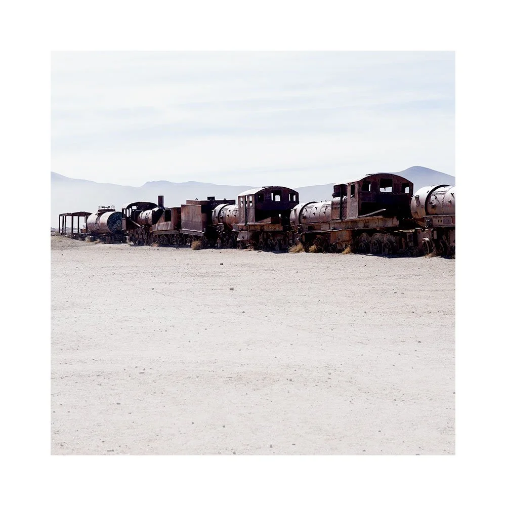 Uyuni Train Graveyard Scene