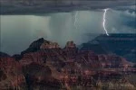 Gary Hart Photography: Direct Hit, Grandview Lightning Strike, North Rim