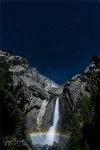 Gary Hart Photography: Moonbow and Big Dipper, Lower Yosemite Fall, Yosemite