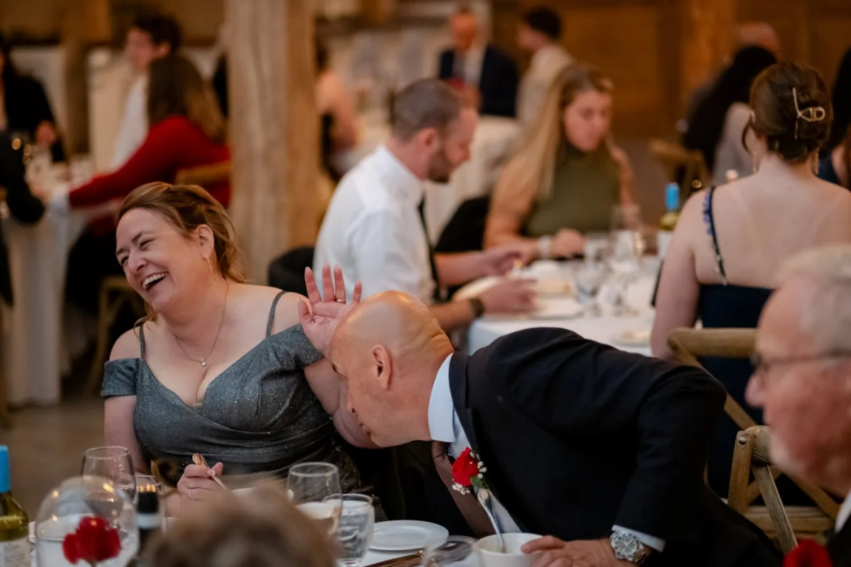 wedding reception photograph at stonefields estate