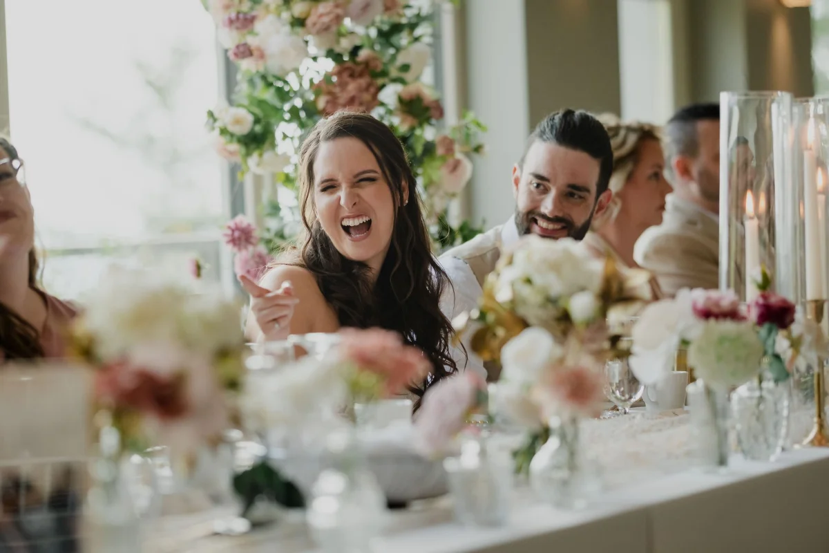 wedding speech photo at le belvedere