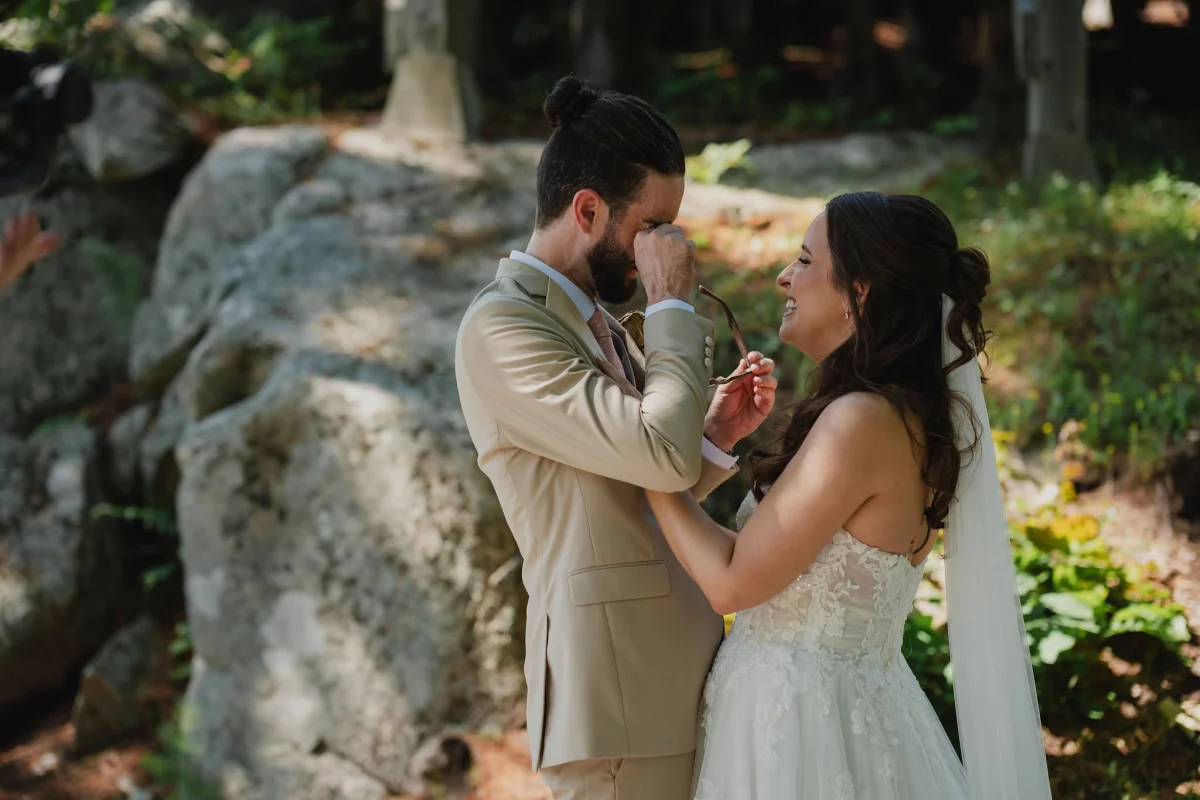 first look photo at le belvedere