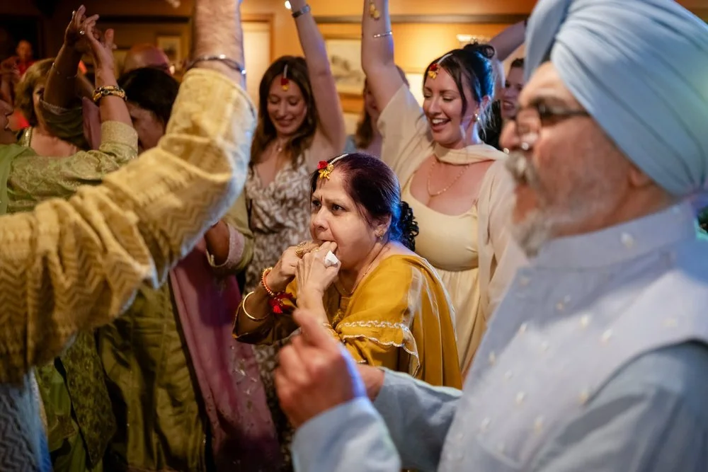 Sikh Mendhi dancing photograph