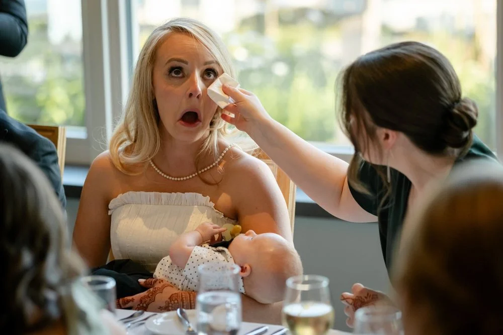 Wedding reception photographs at le belvedere