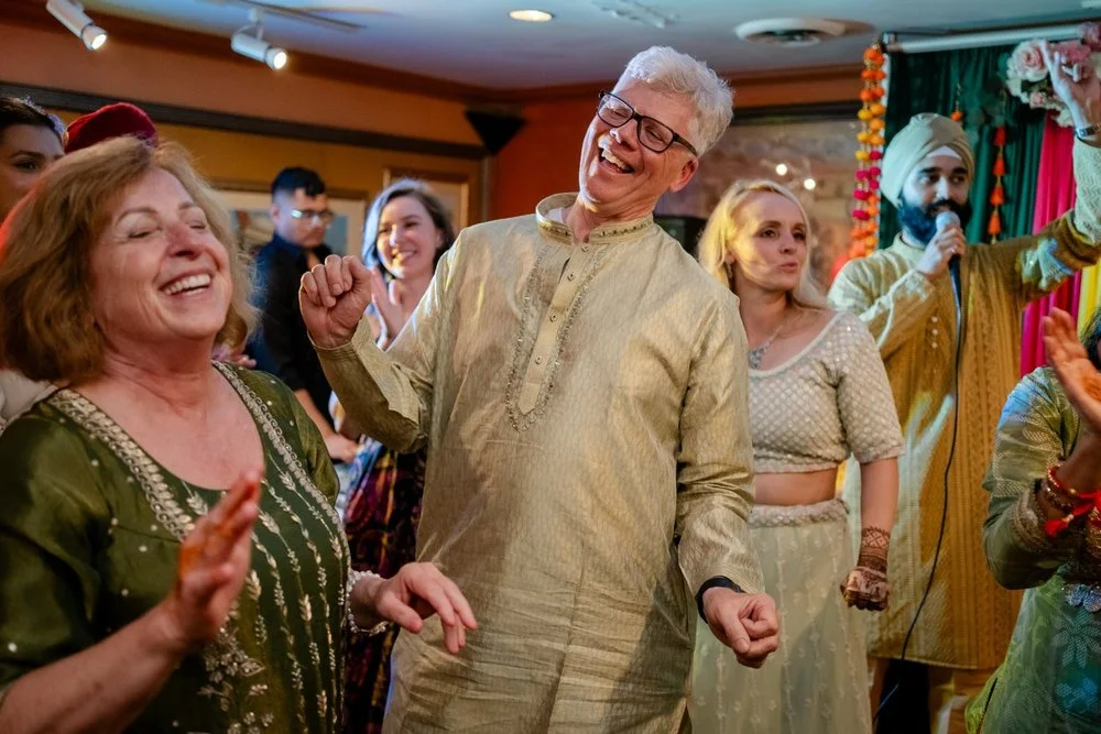 Sikh Mendhi dancing photograph