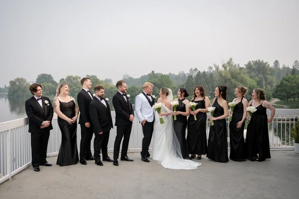 Wedding photograph at Lago in Ottawa