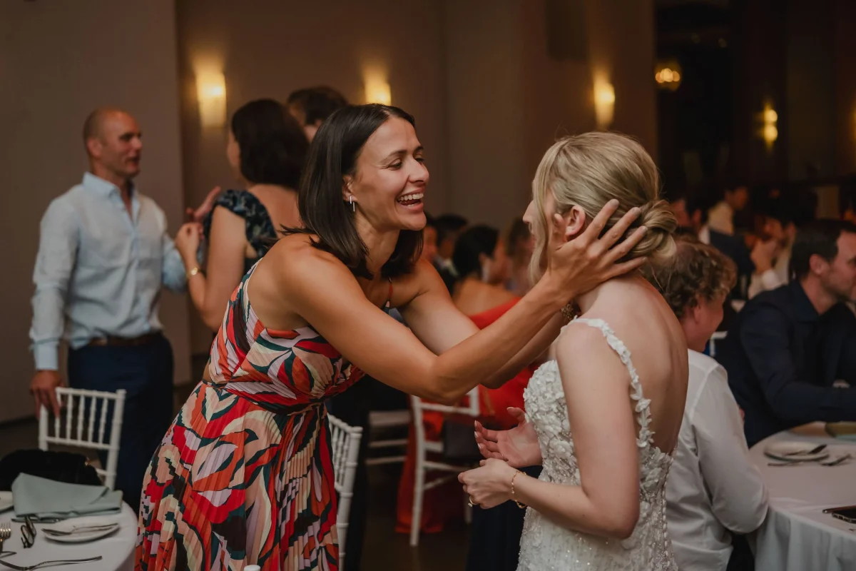 bride dancing at a le belvedere wedding reception