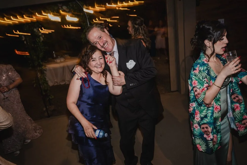 dance party at Adelina barn