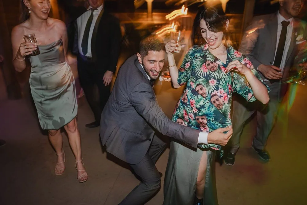 dance party at Adelina barn