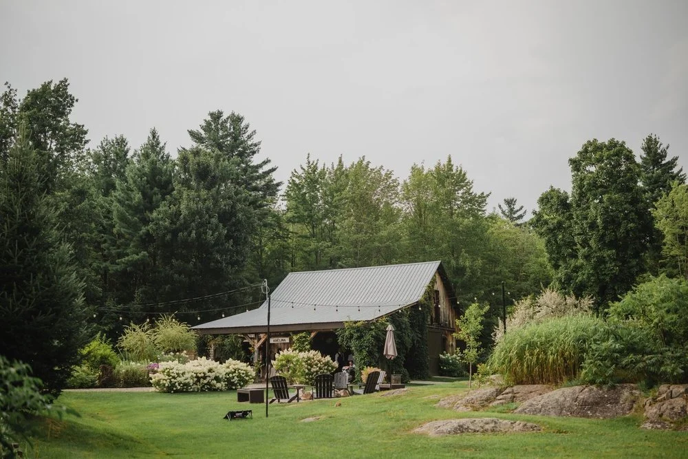 landscape photograph of the Adelina barn wedding venue