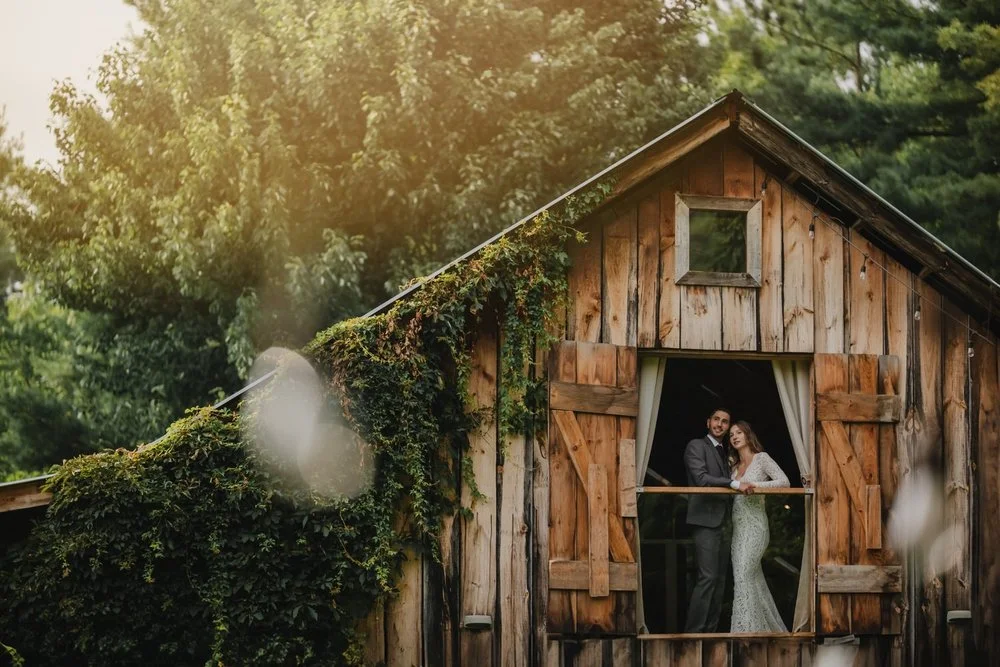 Camille and Wael's wedding at Adelina Barn
