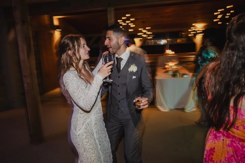 dance party at Adelina barn