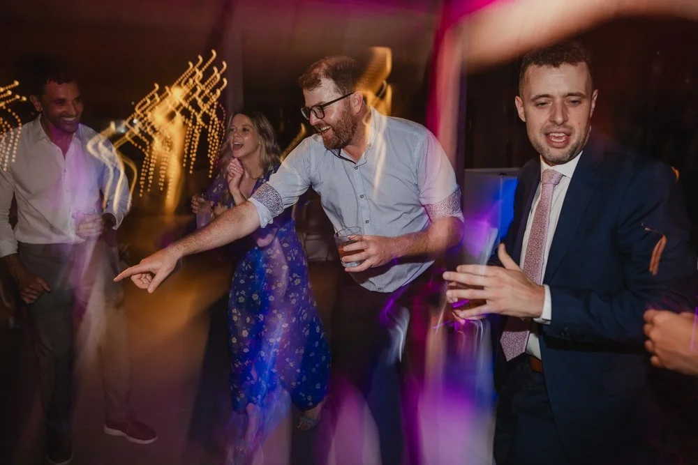 dance party at Adelina barn
