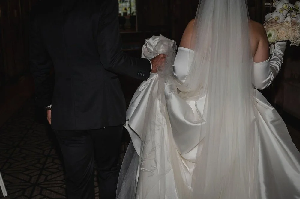 fashion style wedding photograph at the chateau laurier