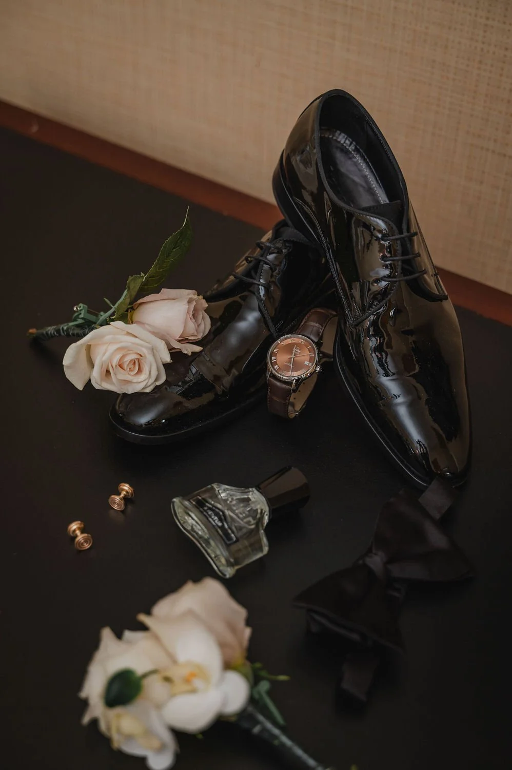 wedding detail photograph inside the chateau laurier
