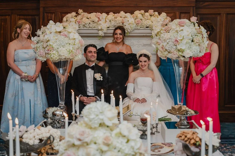 photograph from a persian wedding at the chateau laurier in ottawa