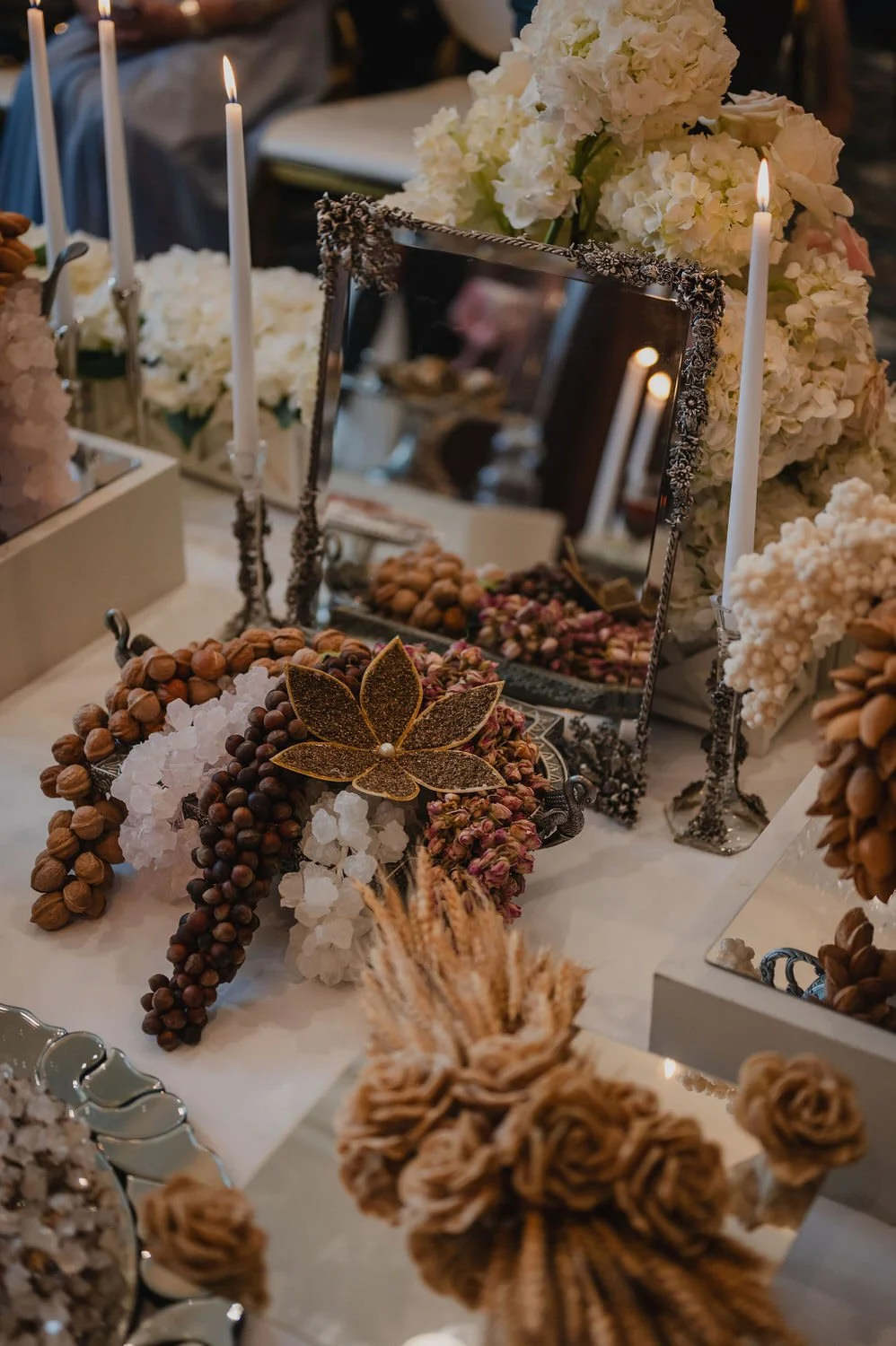 detail photographs of a persian wedding - sofreh aghd