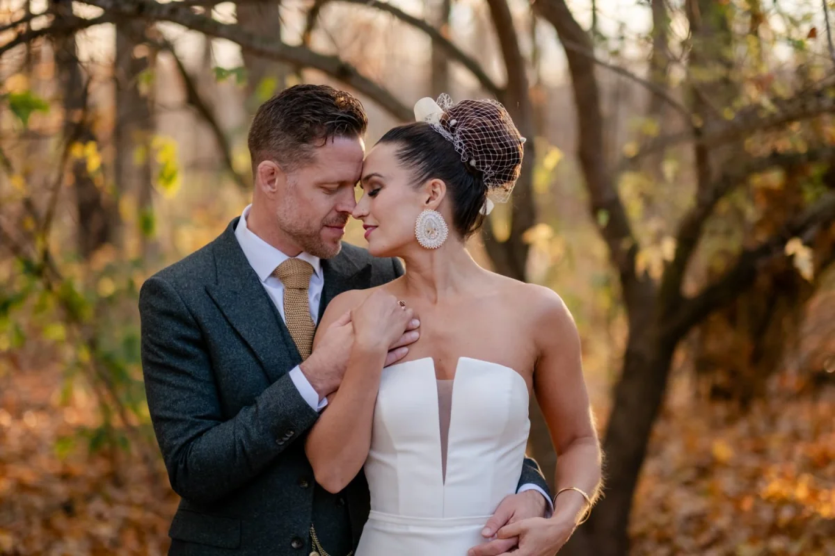 Capturing Love: Candice and Eric's Autumn Wedding at Temple’s Sugar Bush