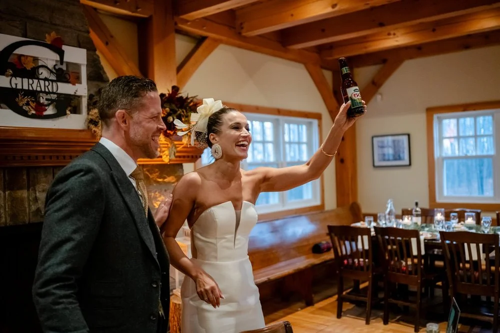 photograph from a wedding reception at temples sugar bush
