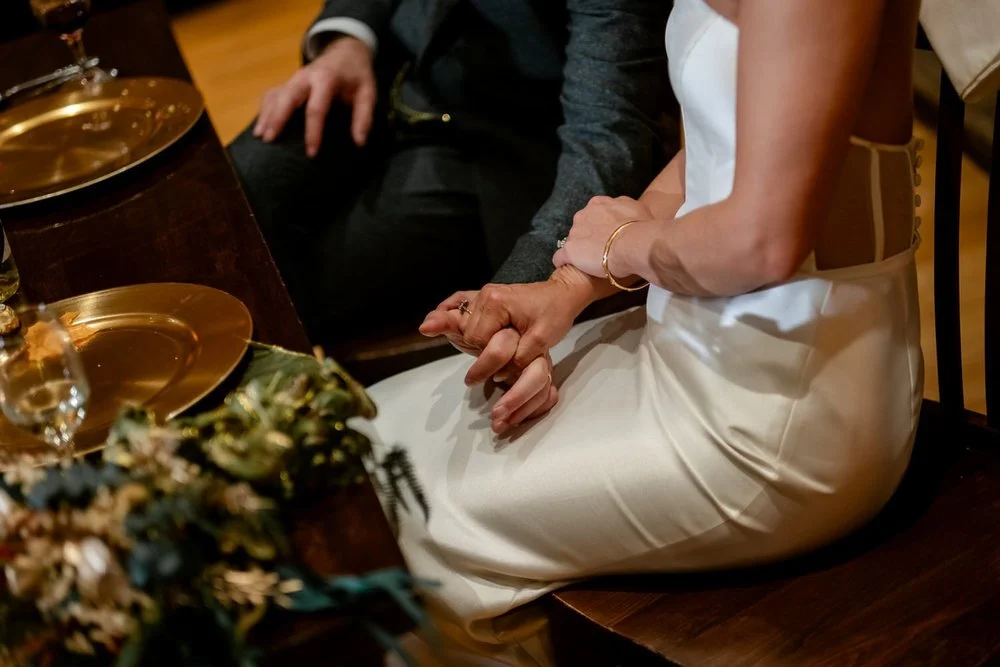 photograph from a wedding reception at temples sugar bush