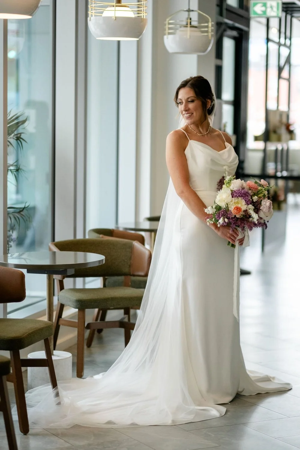 wedding portraits at the andaz hotel in ottawa