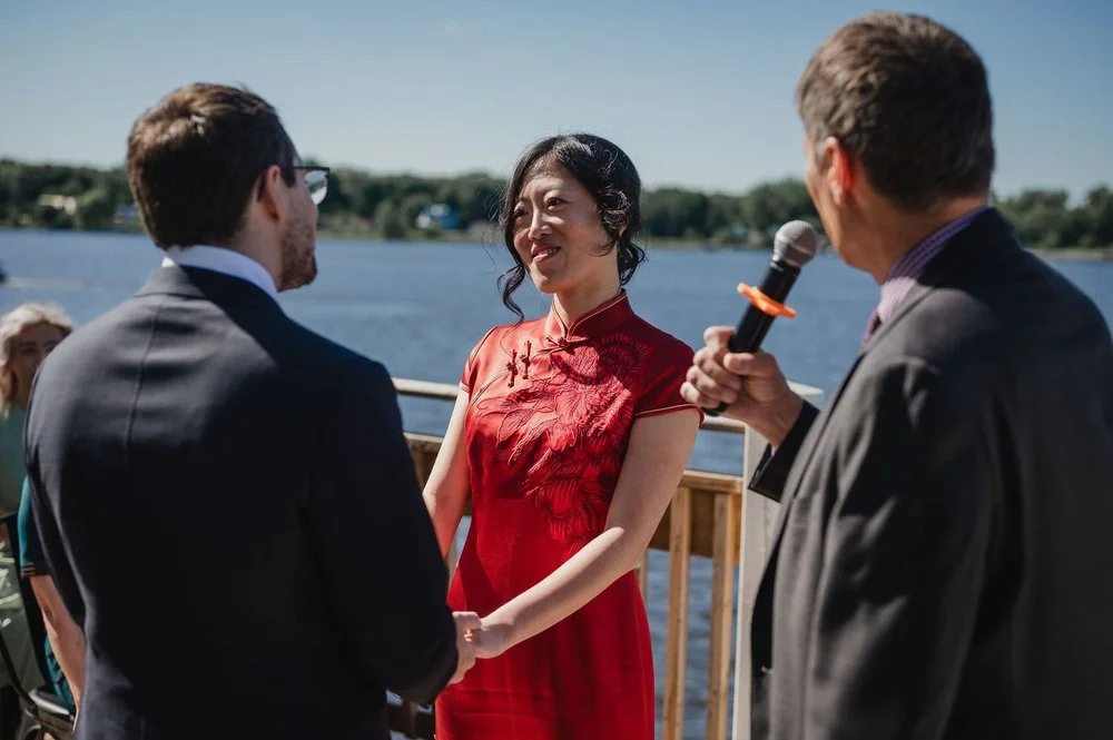 close up photograph of a bride at the NCC River House