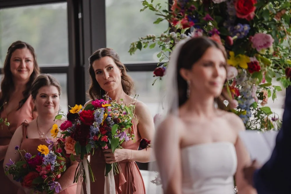 bridesmaids at a Lago in ottawa
