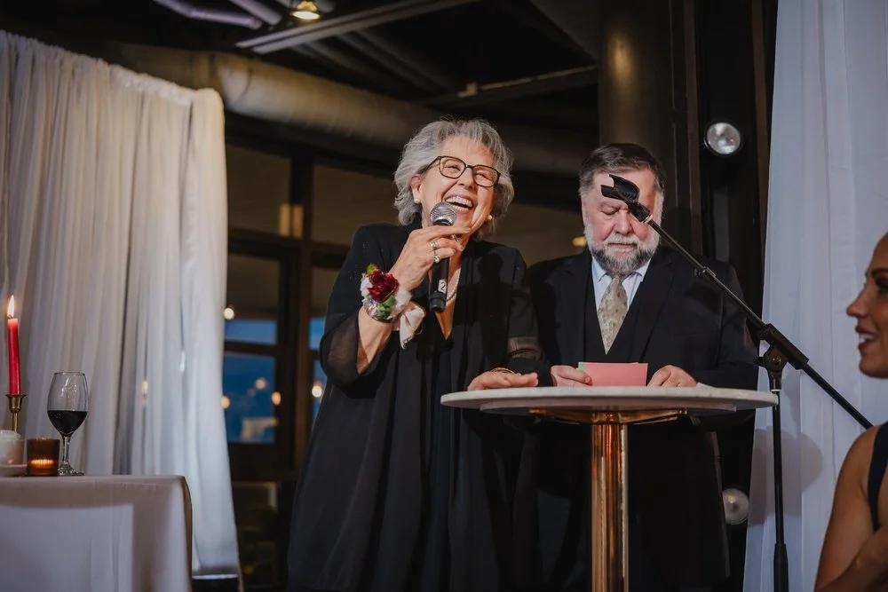 wedding speech at a wedding reception at Lago in ottawa