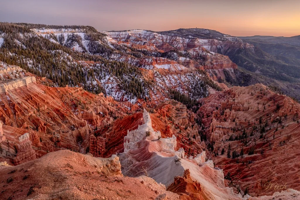 Capturing the Beauty of Cedar Breaks: North View and Point Supreme Overlooks