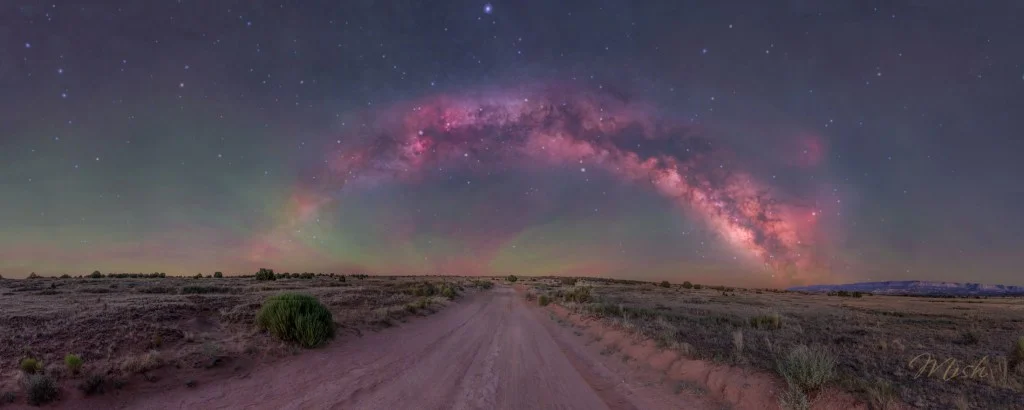 Exploring the Milky Way and Airglow Phenomena at Grand Staircase-Escalante