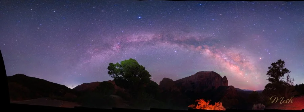 Tilted Night Panorama