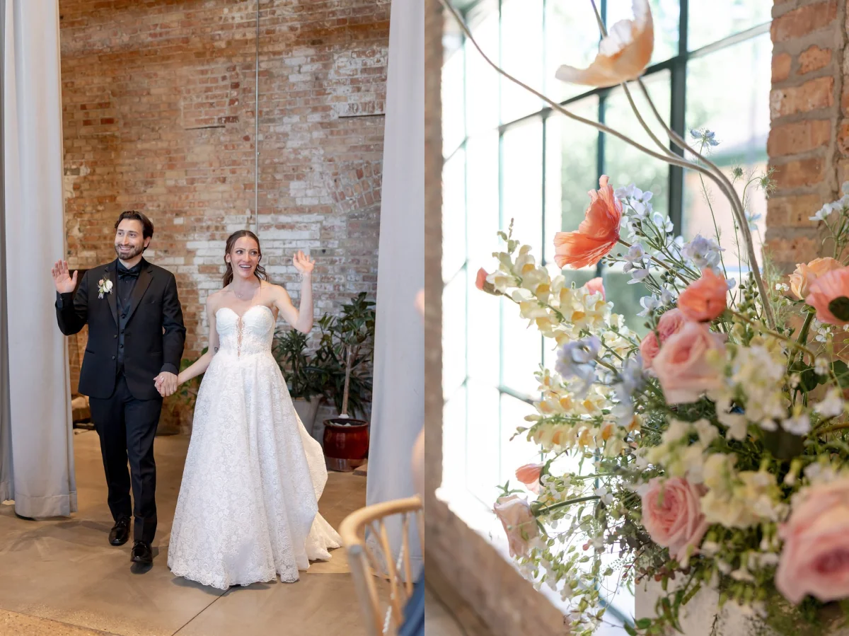 spring-wedding-garver-feed-mill-grand-entrance