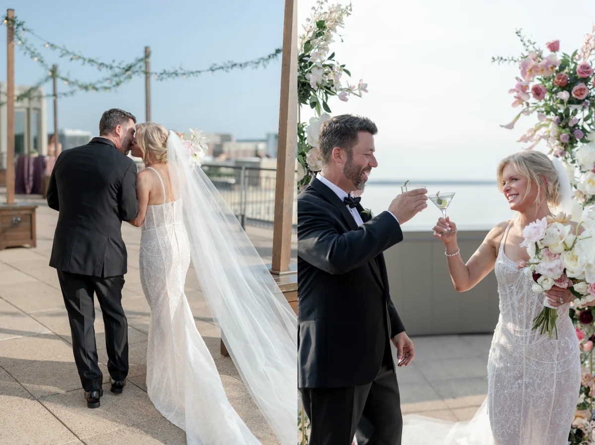 rooftop-garden-wedding-edgewater-bride-groom-toast