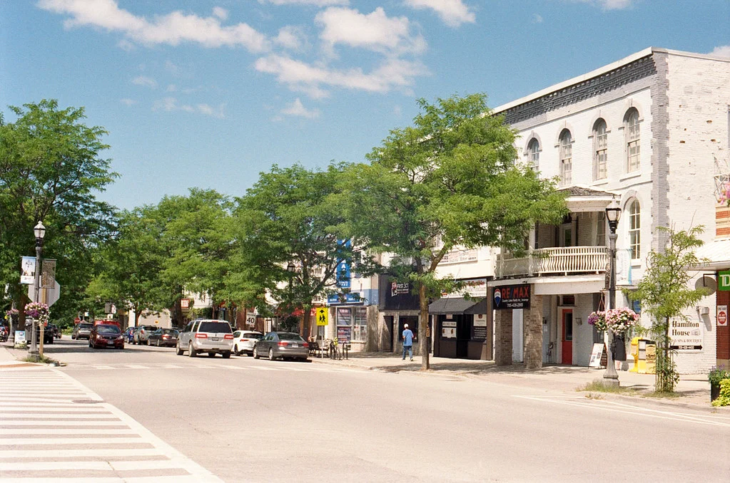 Where Lakeridge Road meets Simcoe Street Aug 2026