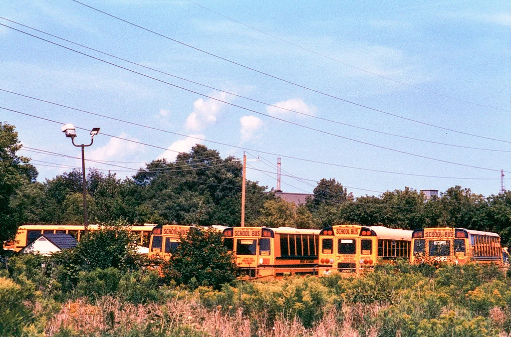 Parked School Buses Aug 2026
