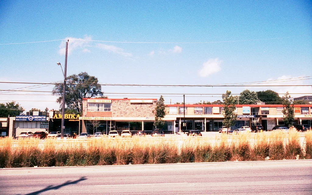 Strip Mall on the North Side of Eglinton Aug 2026