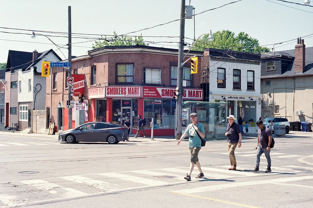 Crossing Along Gerrard July 2026