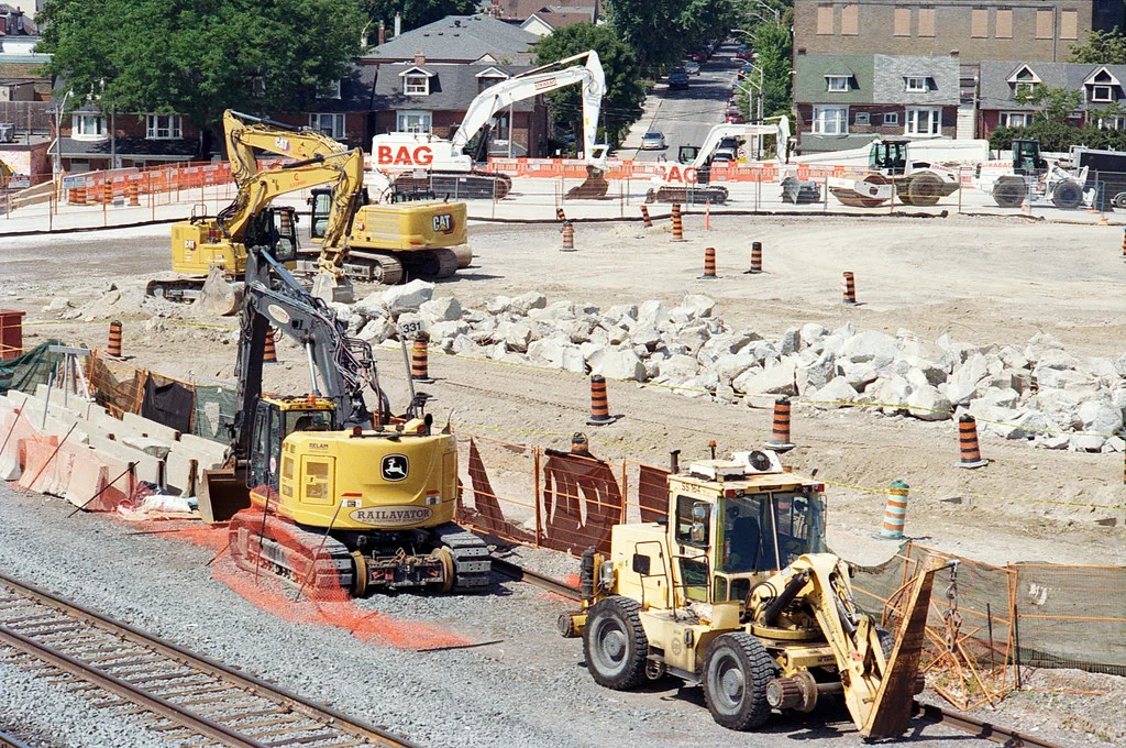 Construction Equipment at Pape July 2026