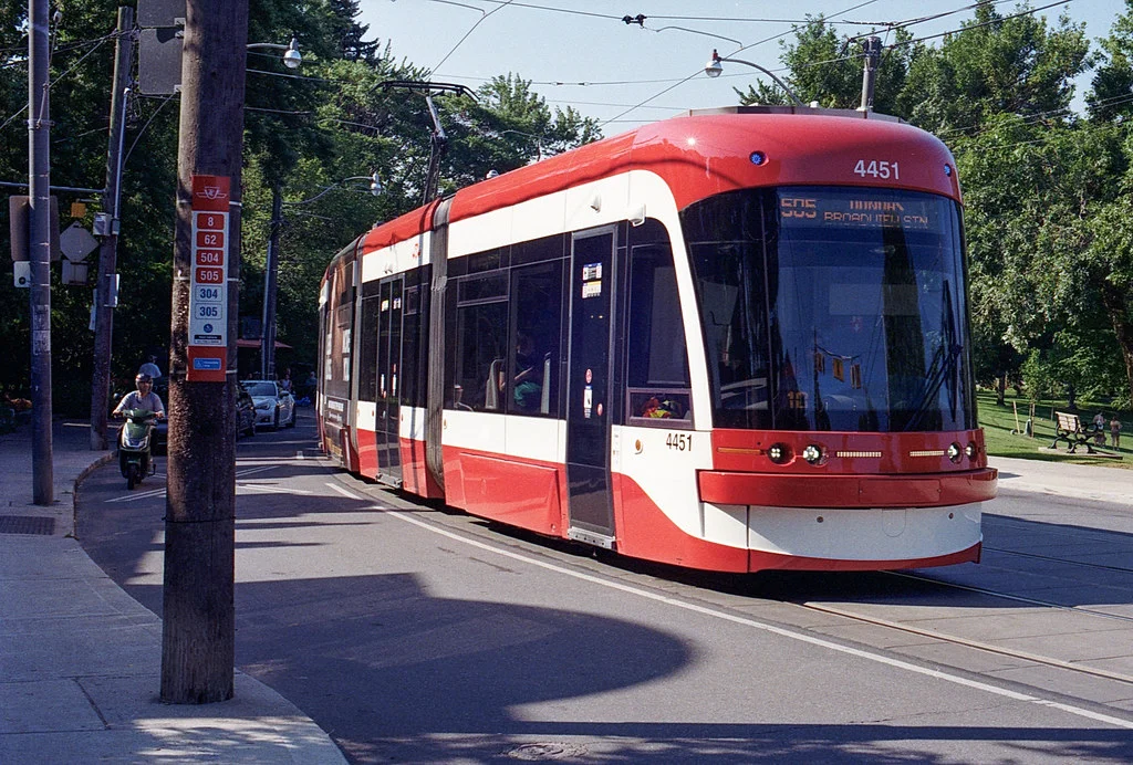 Northbound 505 on Broadview July 2026