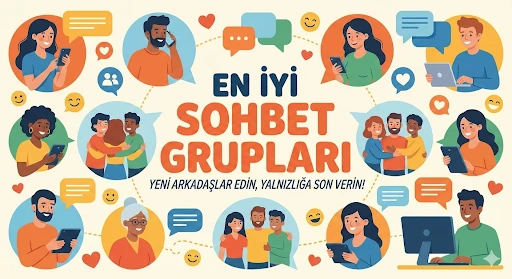 En İyi Sohbet Grupları - Yeni Arkadaşlar Edin, Yalnızlığa Son Verin!